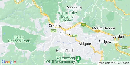Stirling crime map