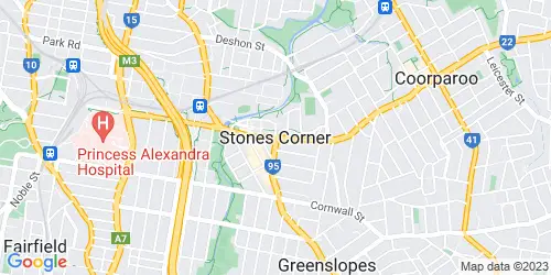 Stones Corner crime map