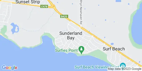 Sunderland Bay crime map