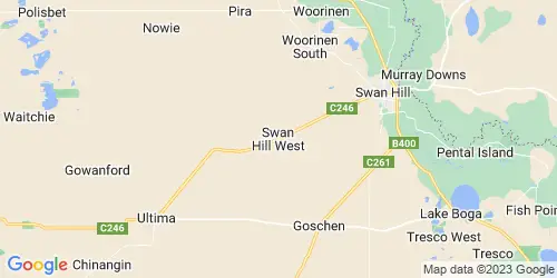 Swan Hill West crime map