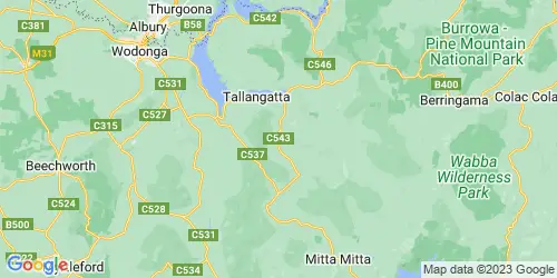 Tallangatta South crime map
