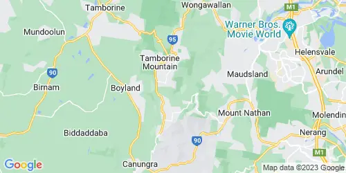 Tamborine Mountain crime map