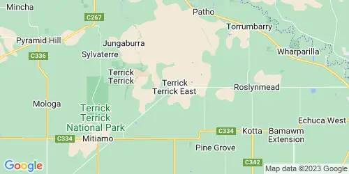 Terrick Terrick East crime map