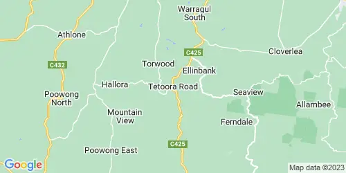 Tetoora Road crime map