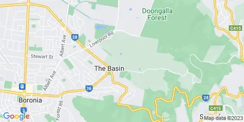 The Basin crime map