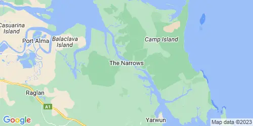 The Narrows crime map