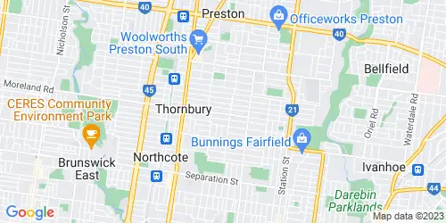 Thornbury crime map