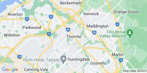 Thornlie crime map