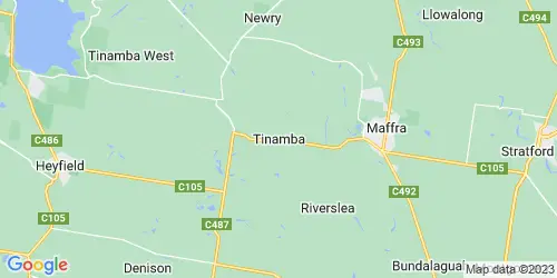 Tinamba crime map