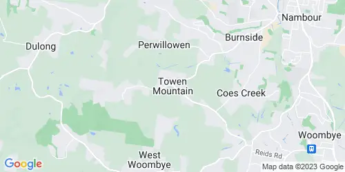 Towen Mountain crime map