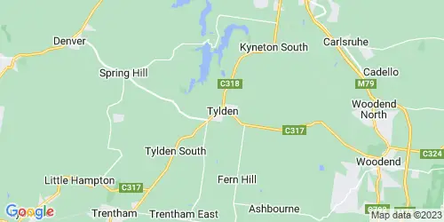 Tylden crime map