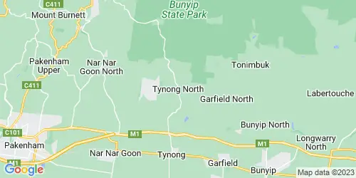 Tynong North crime map