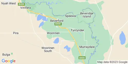 Tyntynder South crime map