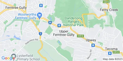 Upper Ferntree Gully crime map