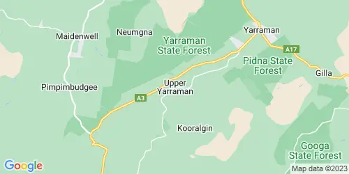 Upper Yarraman crime map