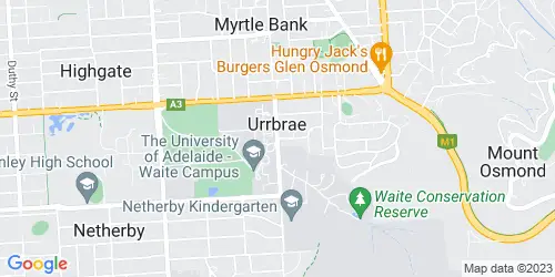 Urrbrae crime map
