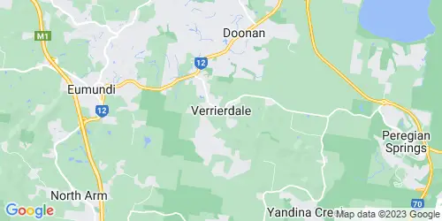 Verrierdale crime map