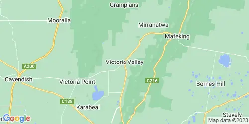 Victoria Valley crime map