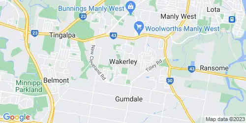 Wakerley crime map