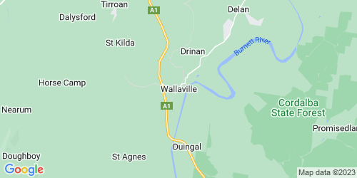 Wallaville crime map