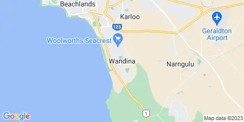 Wandina crime map