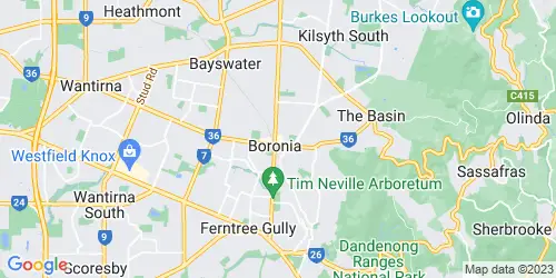 Wantirna South crime map