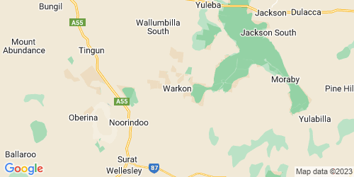 Warkon crime map