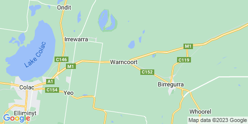 Warncoort crime map