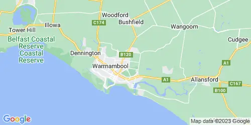 Warrnambool city crime map