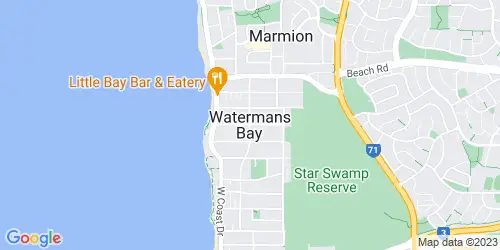 Watermans Bay crime map