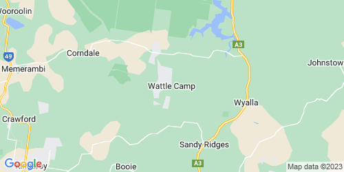 Wattle Camp crime map