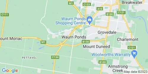 Waurn Ponds crime map