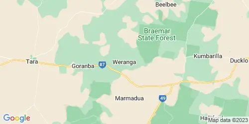 Weranga crime map