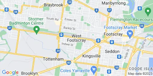 West Footscray crime map