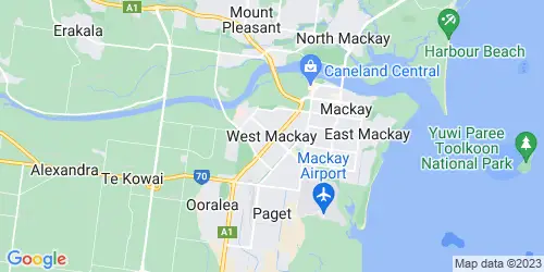 West Mackay crime map