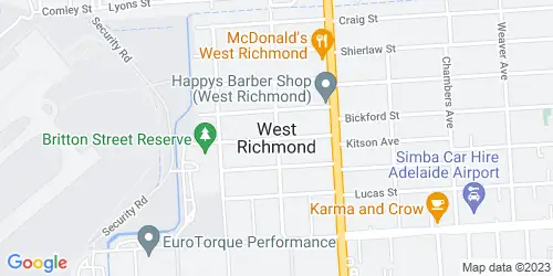West Richmond crime map