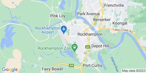 West Rockhampton crime map