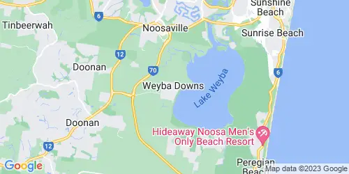 Weyba Downs crime map