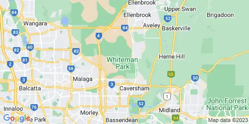 Whiteman crime map