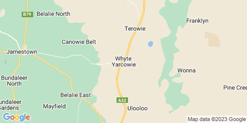 Whyte Yarcowie crime map