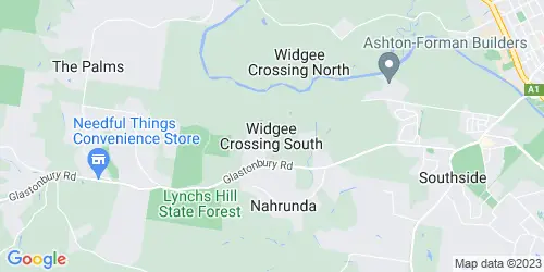 Widgee Crossing South crime map
