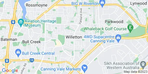Willetton crime map