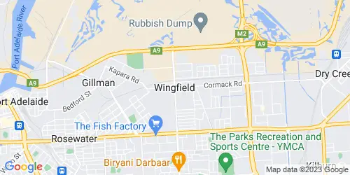 Wingfield crime map