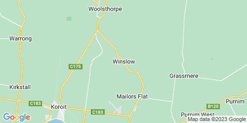 Winslow crime map