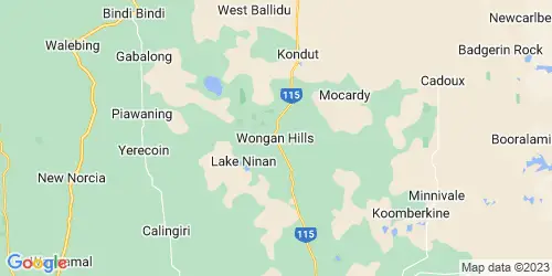 Wongan Hills crime map