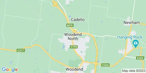 Woodend North crime map