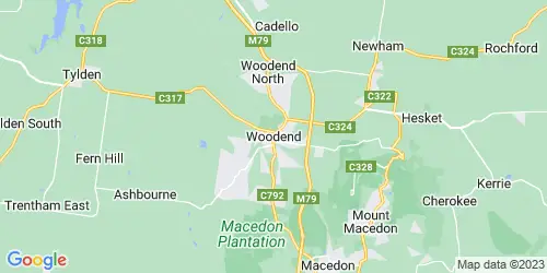 Woodend crime map
