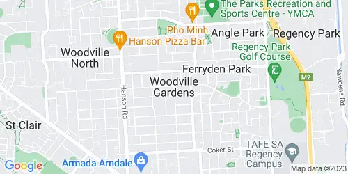 Woodville Gardens crime map