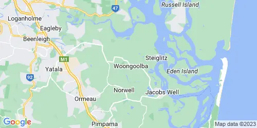 Woongoolba crime map