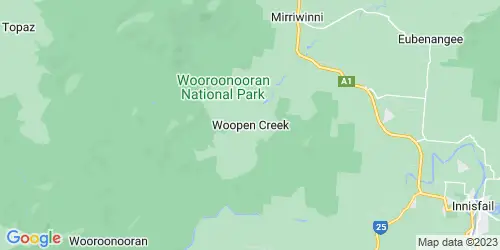 Woopen Creek crime map